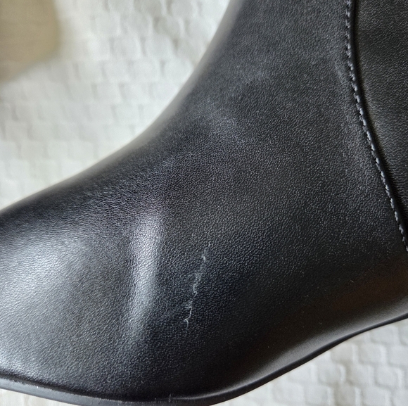 Liz Claiborne Deering Stacked Heel Riding Boots - Picture 7 of 7